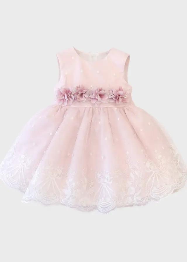 Abito Cerimonia Bimba Rosa B0436A by BUFI