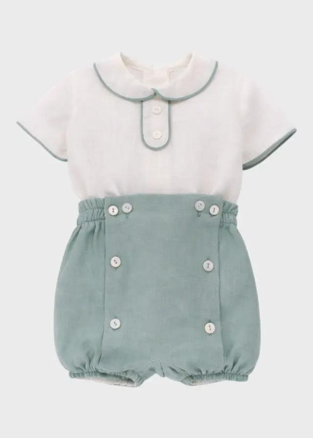 Completo Cerimonia Bimbo Verde 39820/V by LILUS