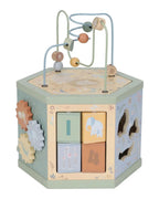 Cubo multiattività in legno Multicolore LD7431 by LITTLE DUTCH
