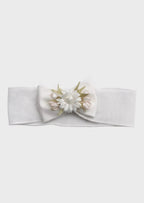 Fascia Cerimonia Bimba Bianco FA094 by FLO' SARTORIA ITALIANA