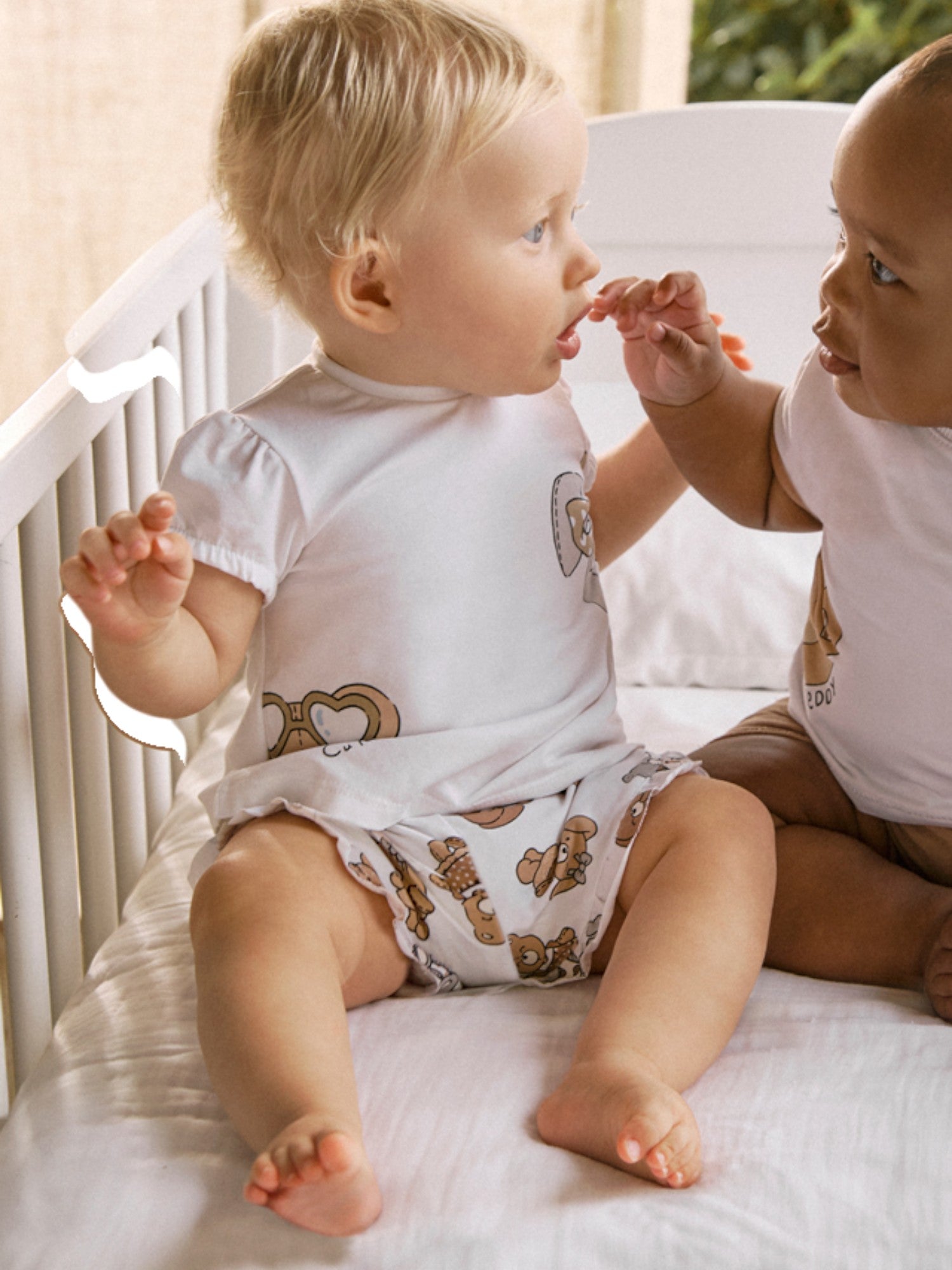 Completo short Bimba BEIGE 1256 /BE -  NANU' BABY