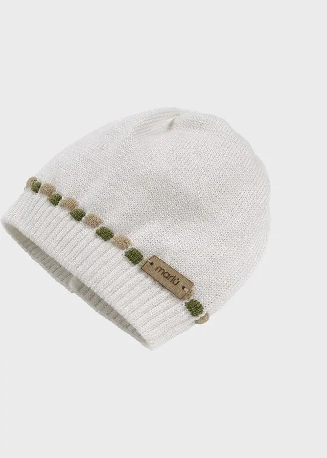 Cuffia Neonato Verde EK5671/V by MARLU'