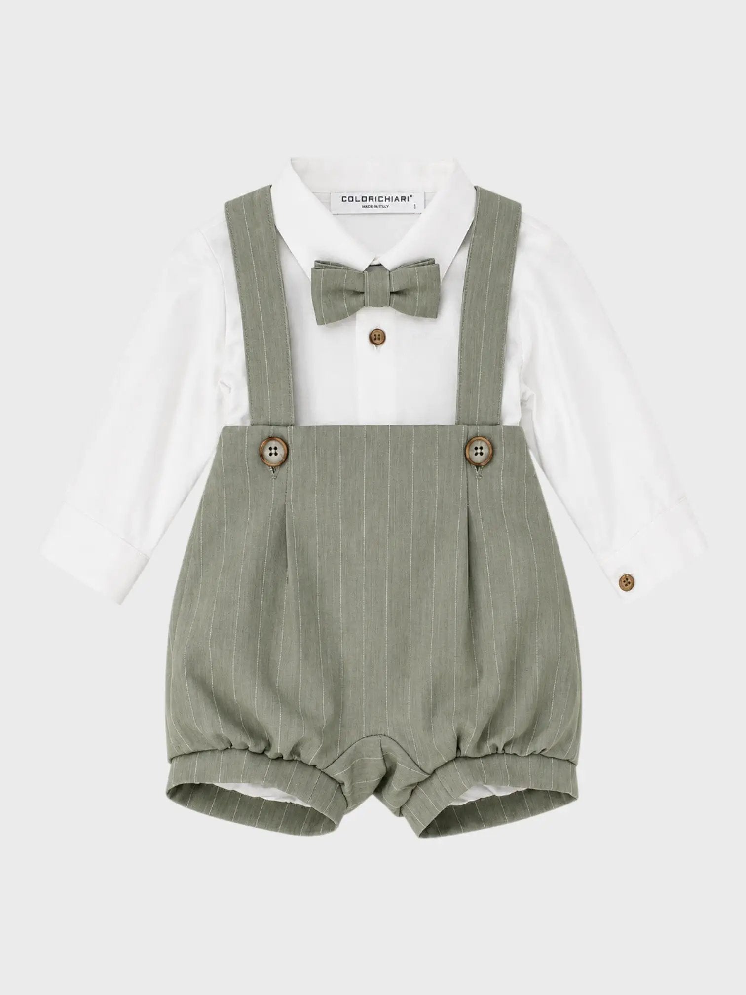 Completo Cerimonia Bimbo Verde MN408740/5004 by COLORICHIARI