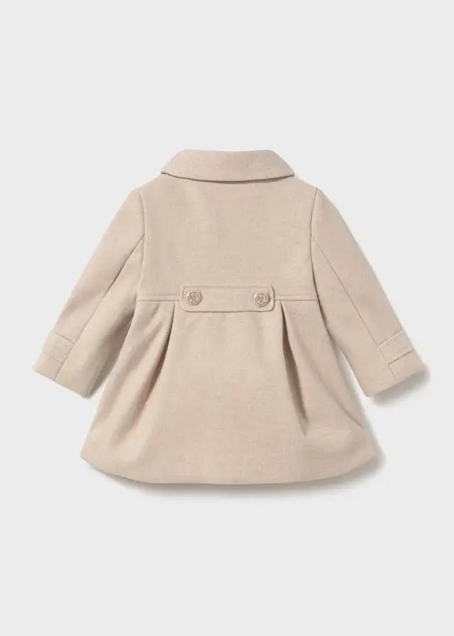 Cappotto Bimba Avorio 2415/12 by MAYORAL