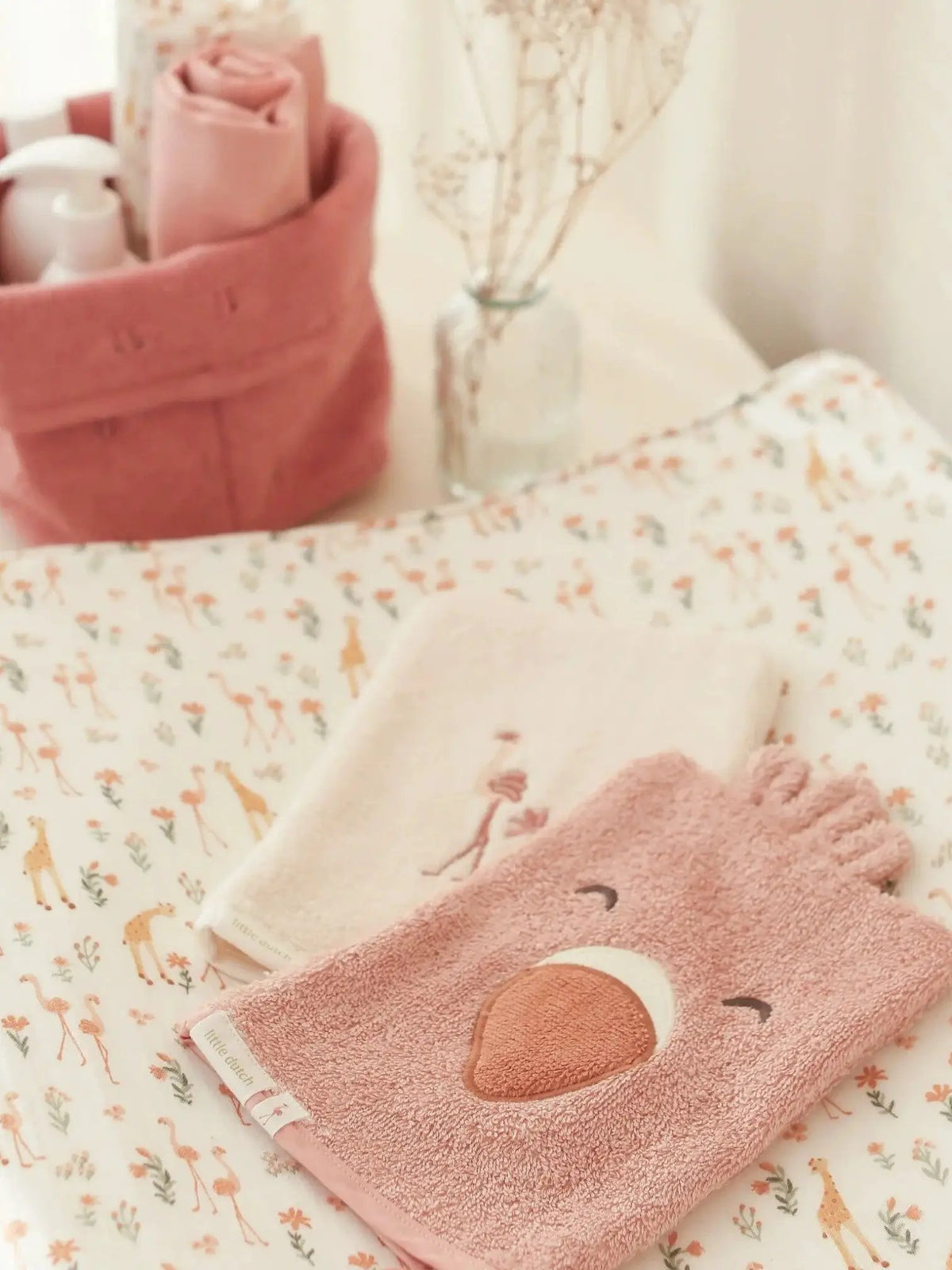 Mussolina Neonata Rosa TE51856047 by LITTLE DUTCH