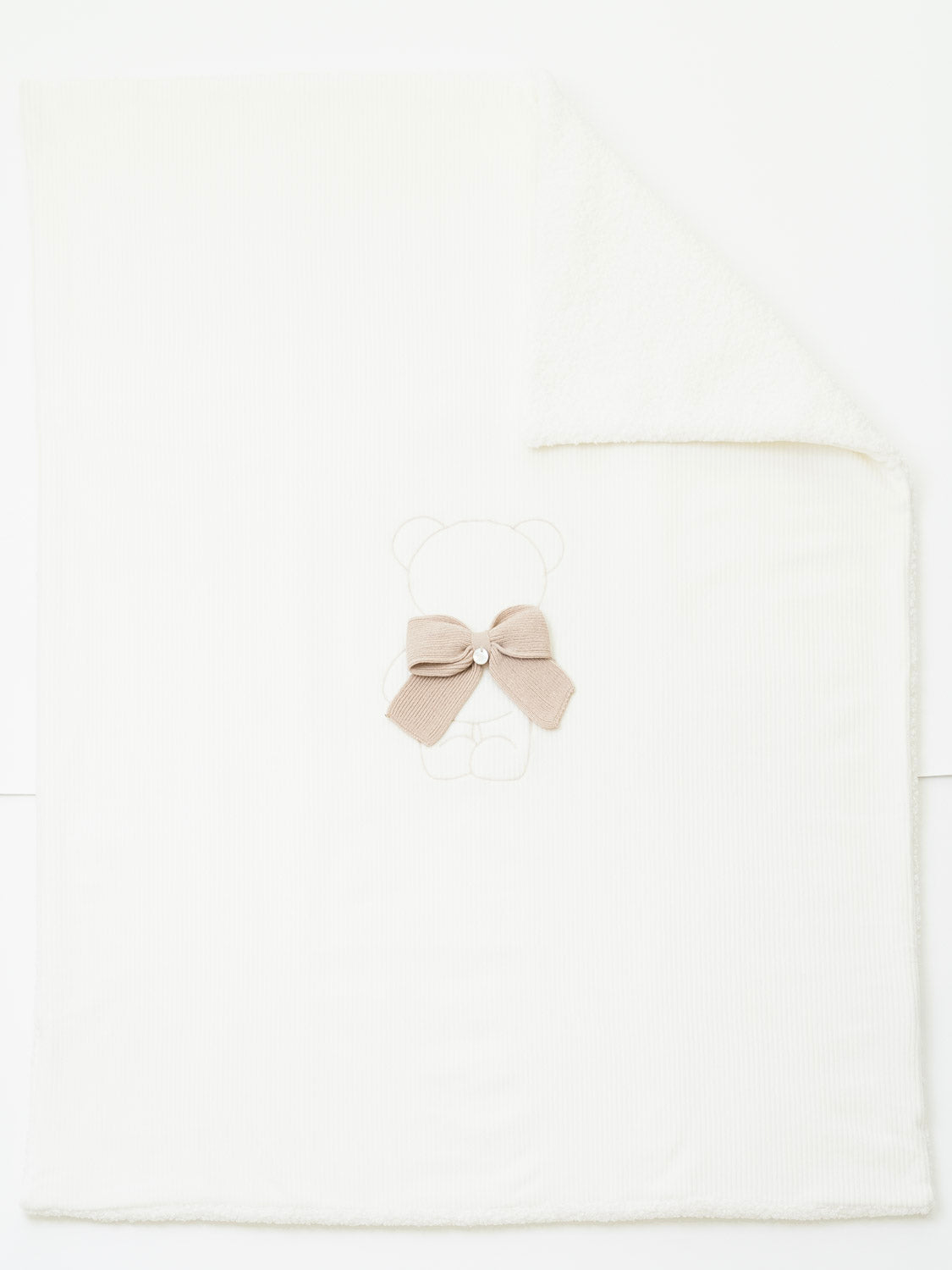 Coperta imbottita Neonato VANIGLIA IN5981 -  NANU' BABY
