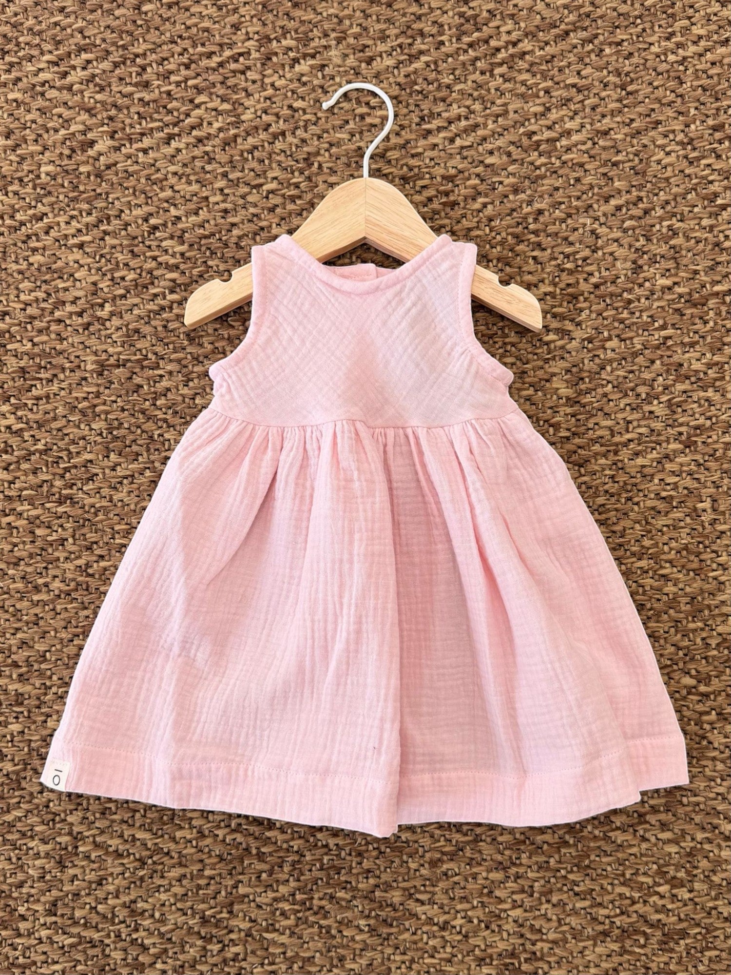 Abito Tessuto Bimba ROSA M31221/560 -  NANU' BABY