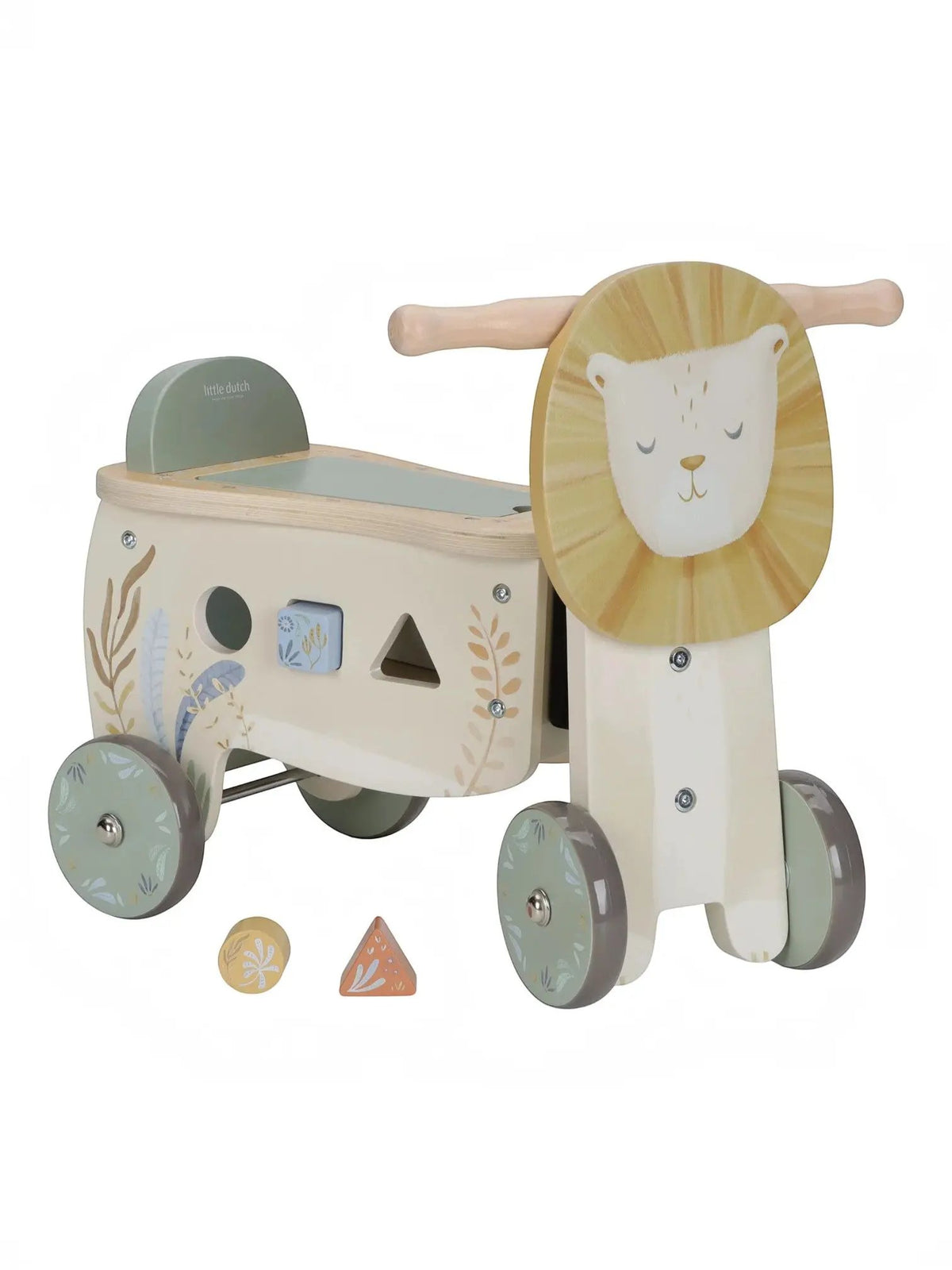 Leone cavalcabile Multicolore LD7481 by LITTLE DUTCH