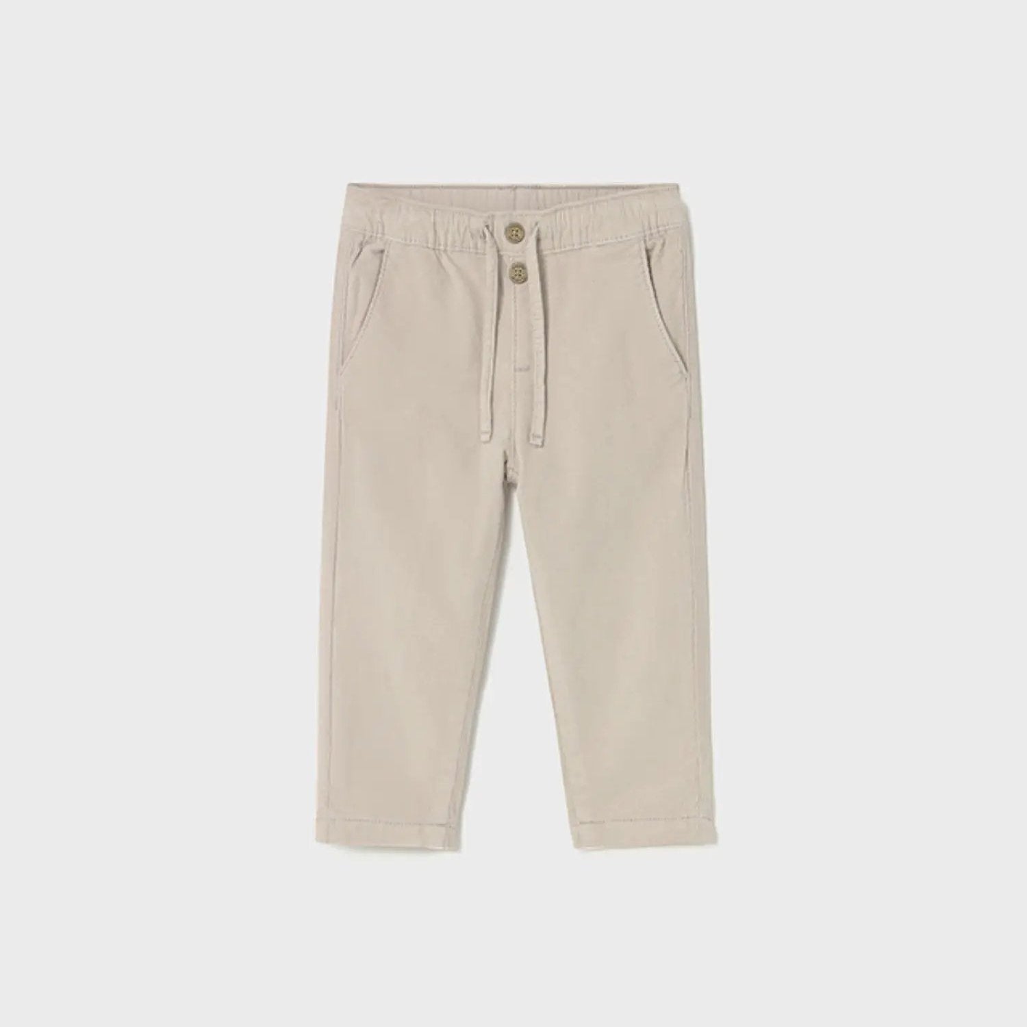 Pantaloni Bimbo Avorio 2507/90 by MAYORAL