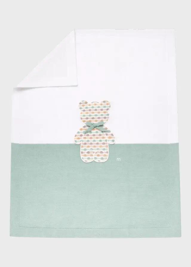 Coperta Neonato Verde EK5180BIS/V by MARLU'