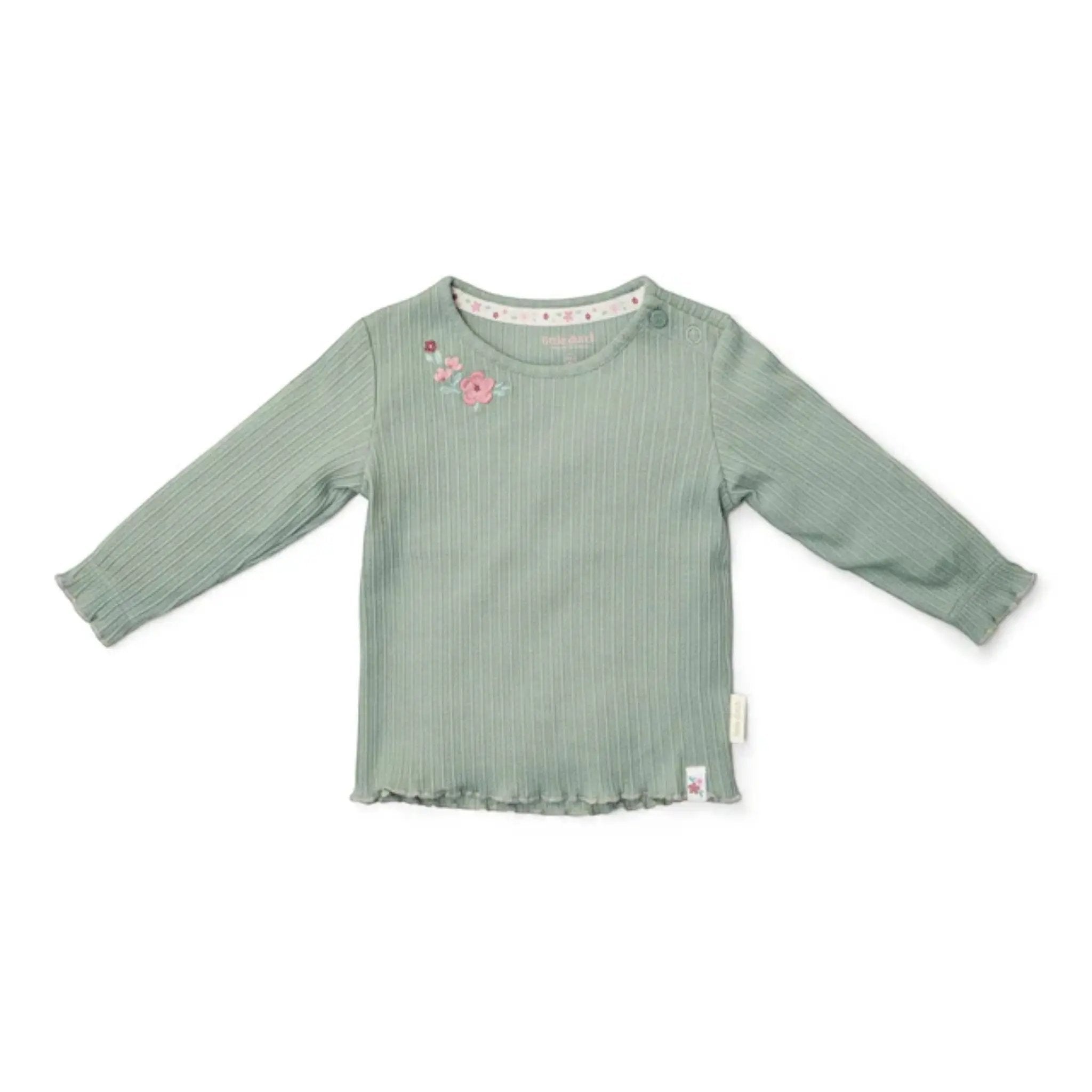 T-shirt Bimba Verde CL25091019 by LITTLE DUTCH