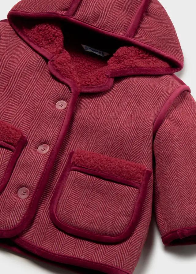 Cappotto Bimba Bordeaux 2434/76 by MAYORAL