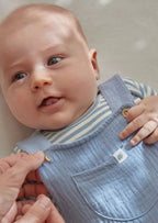Salopette Bimbo Azzurro CL26024302 by LITTLE DUTCH