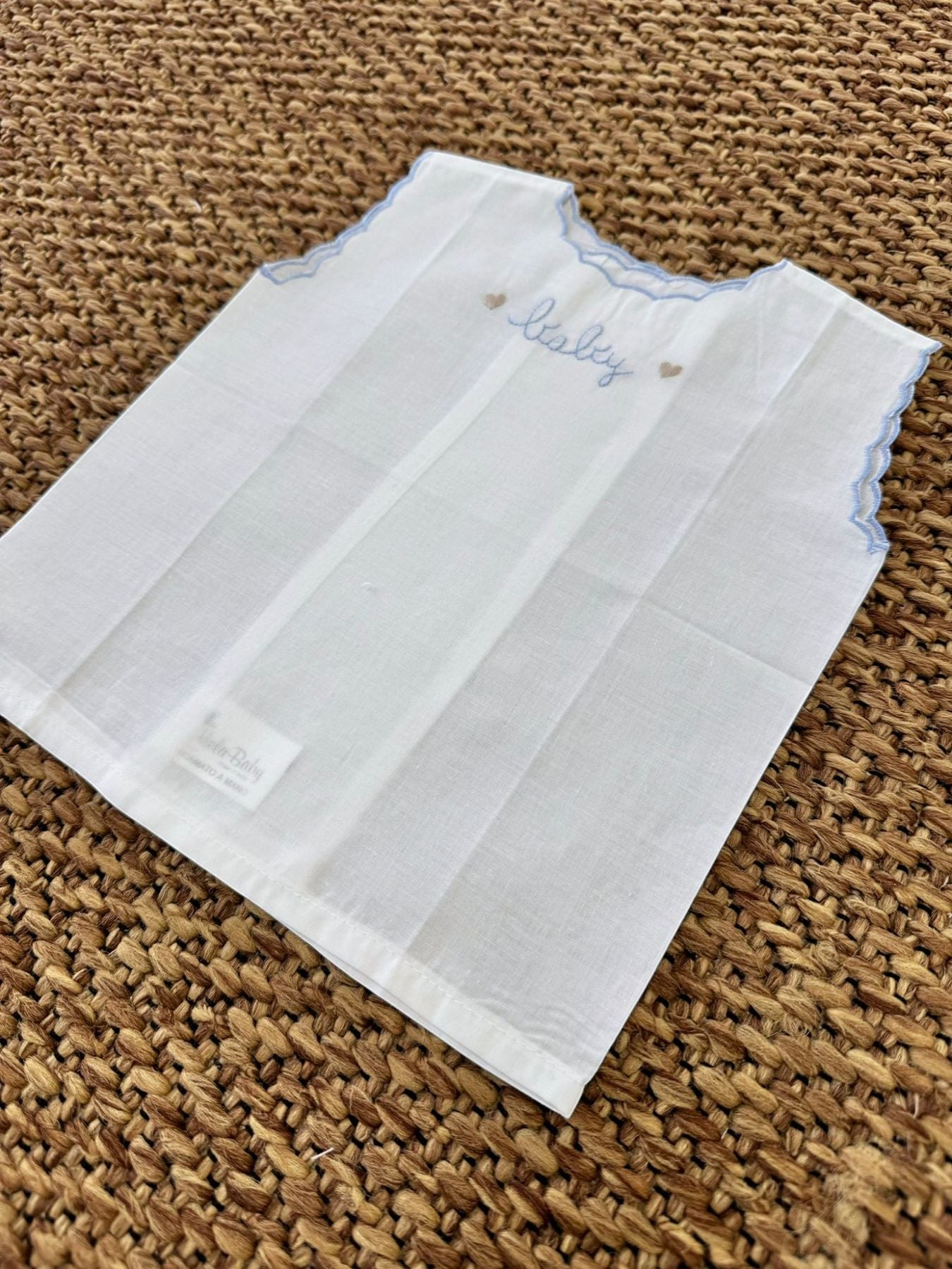 Camicina Neonato TORTORA BABY CUORI CAM 10/C -  NANU' BABY