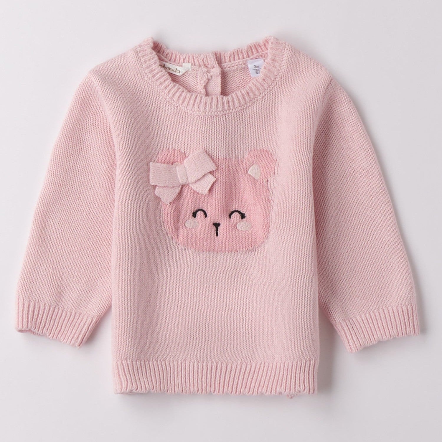 Maglia Chiusa Bimba Rosa 3F704/2714 -  NANU' BABY