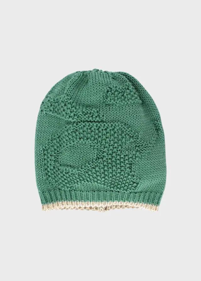 Cuffia Neonato Verde LR1206 by SARTORIA DEI PICCOLI