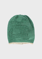 Cuffia Neonato Verde LR1206 by SARTORIA DEI PICCOLI