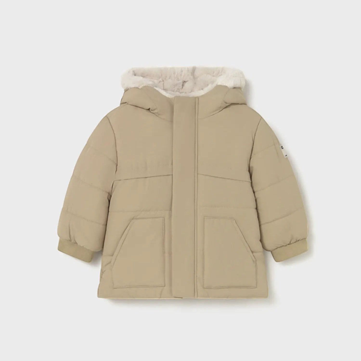 Cappotto Bimbo Beige 2424/50 by MAYORAL