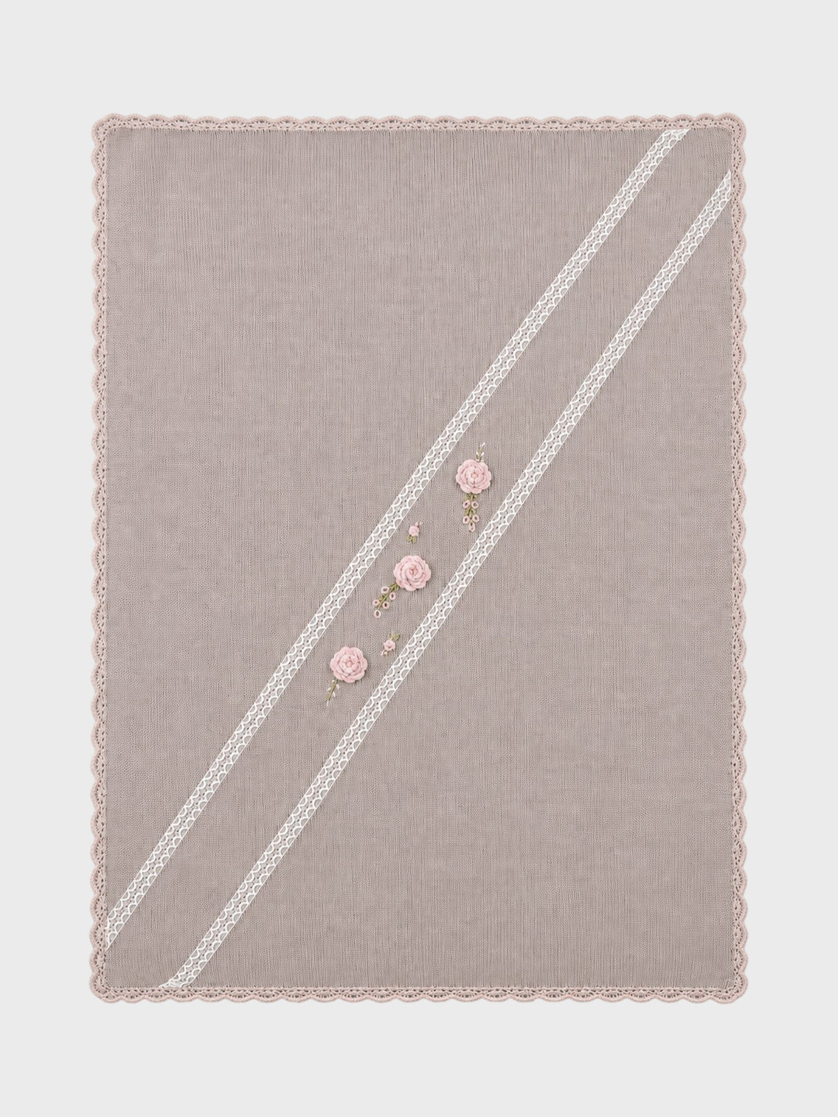 Coperta Neonata Tortora CLAUDIA/CO-T