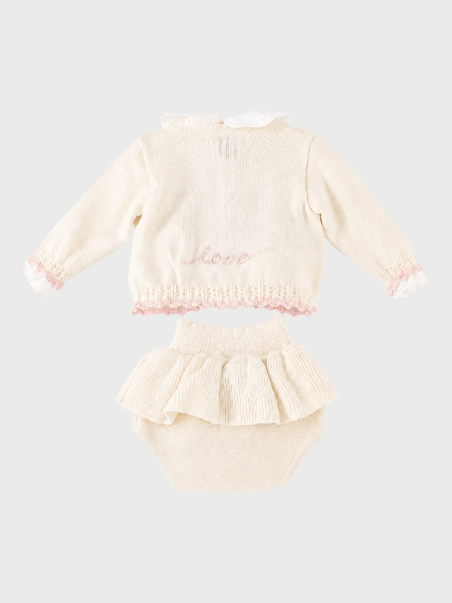 Completo nascita Neonata Vaniglia IS2760MU by MARLU'