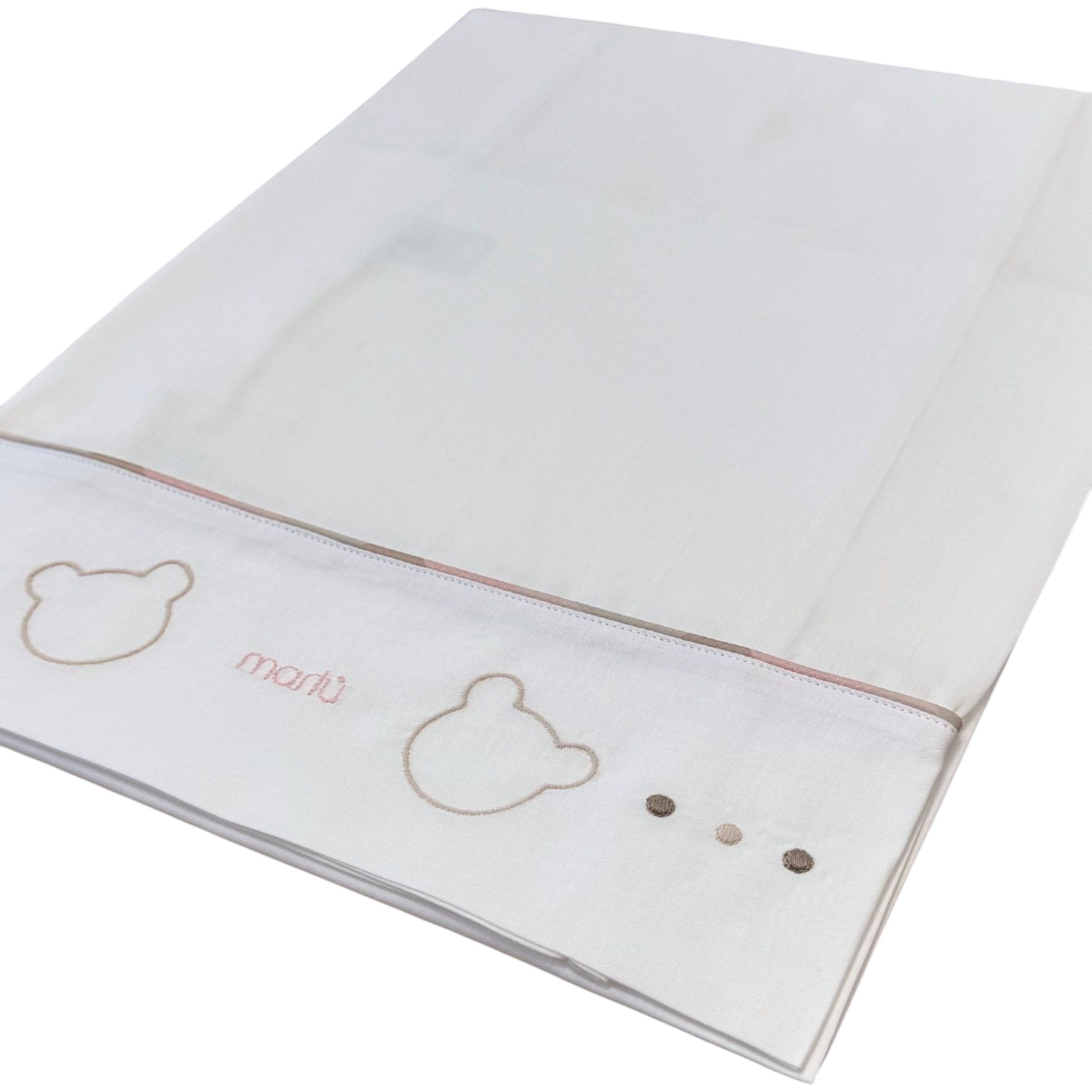 100% Cotton Baby Fitted Sheet Set, 3 Pieces, Vanilla IN70LE/R