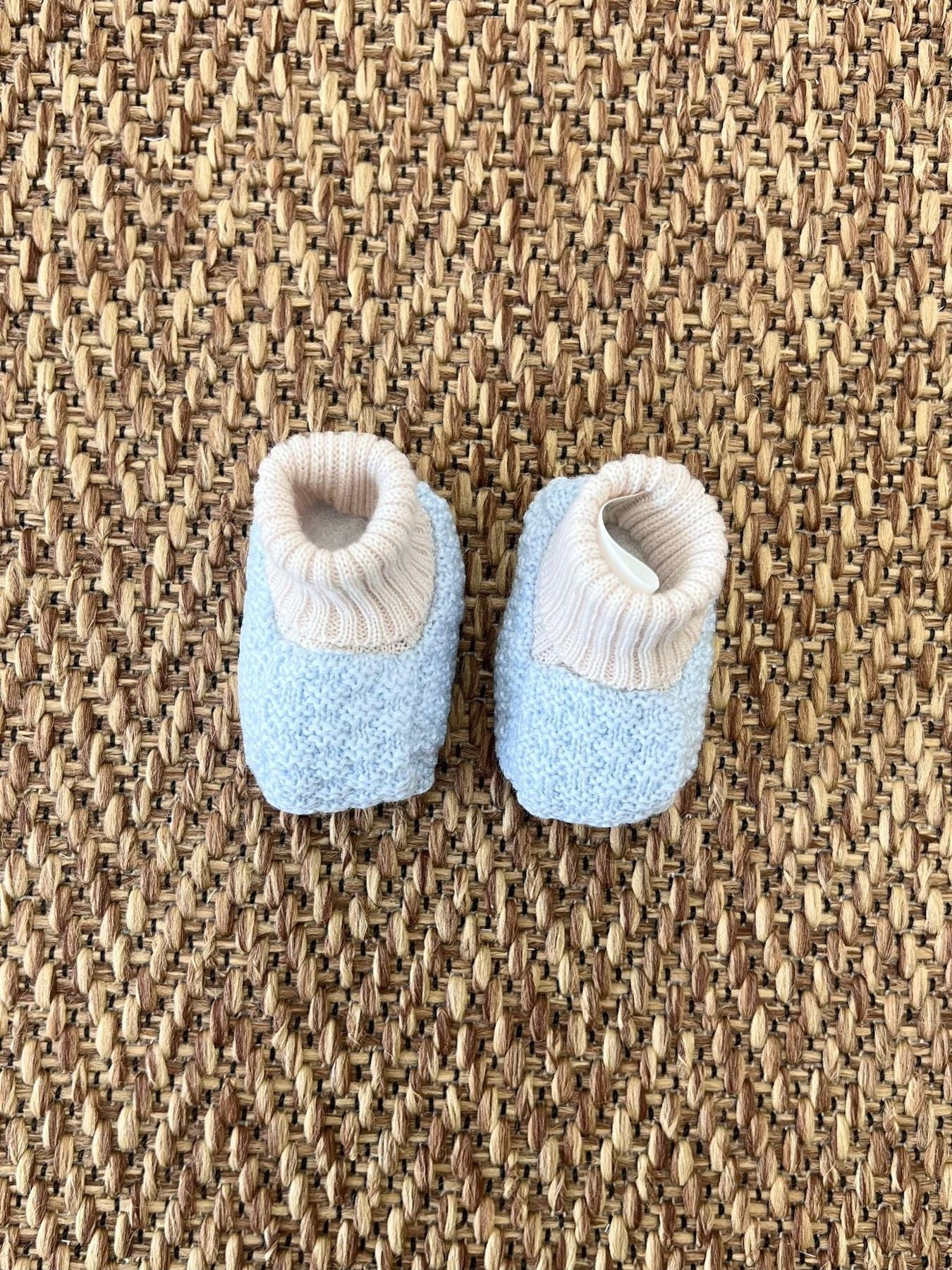 Babbucce Mongolfiera Neonato CIELO IB53S -  NANU' BABY