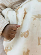 Mussolina Neonato Giallo TE51926047 by LITTLE DUTCH