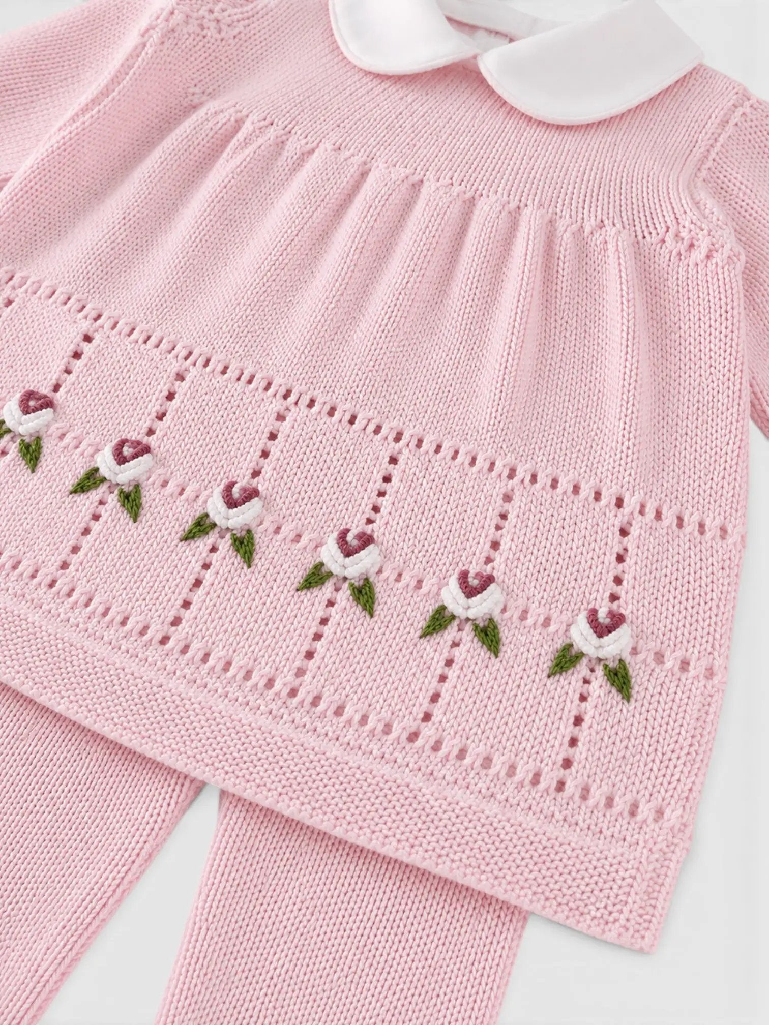 Completo nascita Neonata Rosa ROSIE/CN by PICCOLA GIUGGIOLA