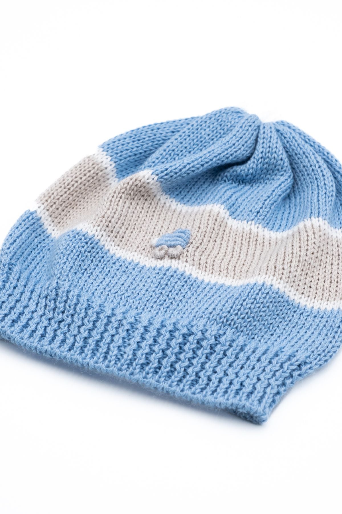 Cuffia Macchinina Neonato CIELO VIAREGGIO 1371 -  NANU' BABY