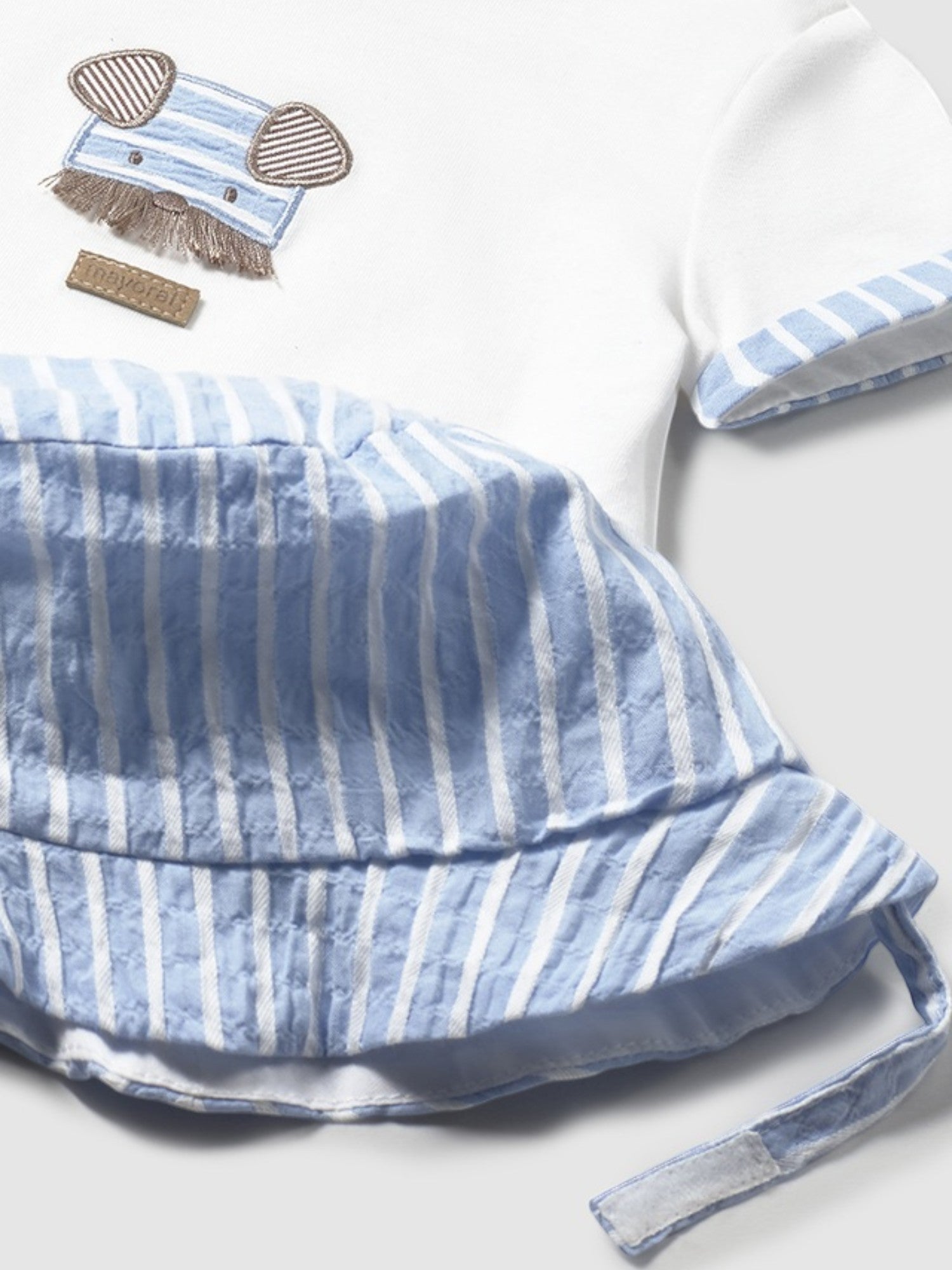 Completo pantalone maglietta  cappe Bimbo CIELO 1201 /C -  NANU' BABY