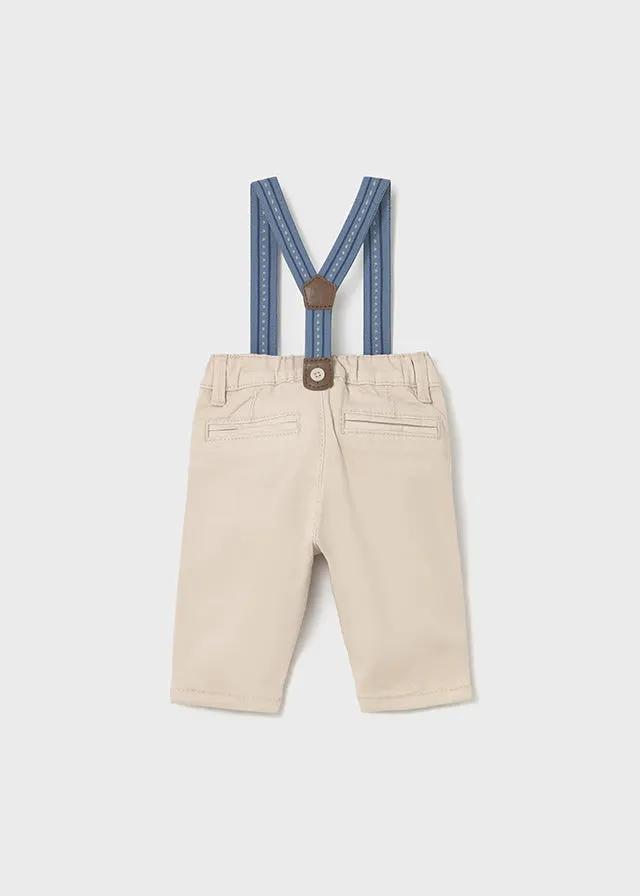 Pantaloni Bimbo Beige 2576/85 by MAYORAL