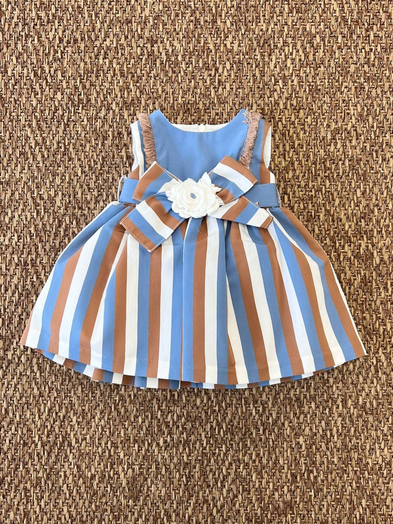 Abito Bimba BIANCO EM801 -  NANU' BABY