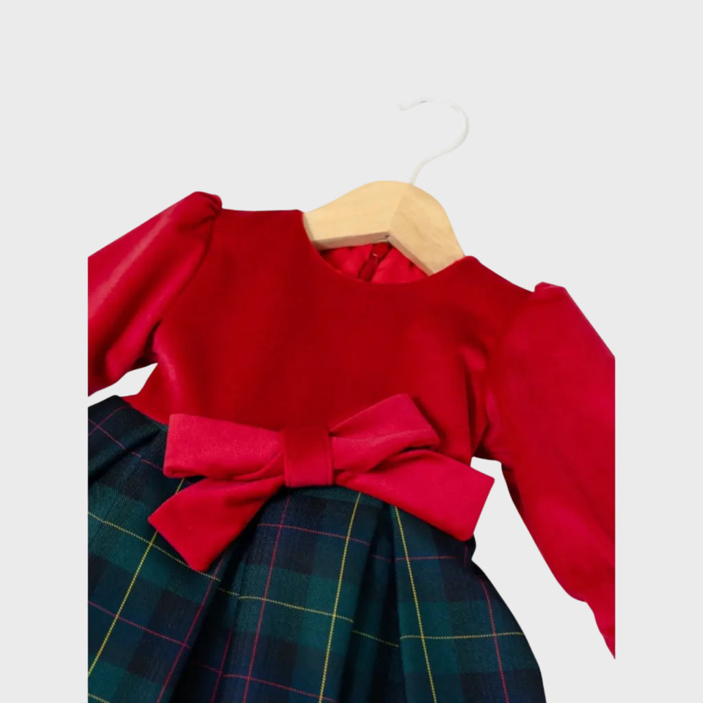 Abito Bimba Rosso B0573A1 by BUFI