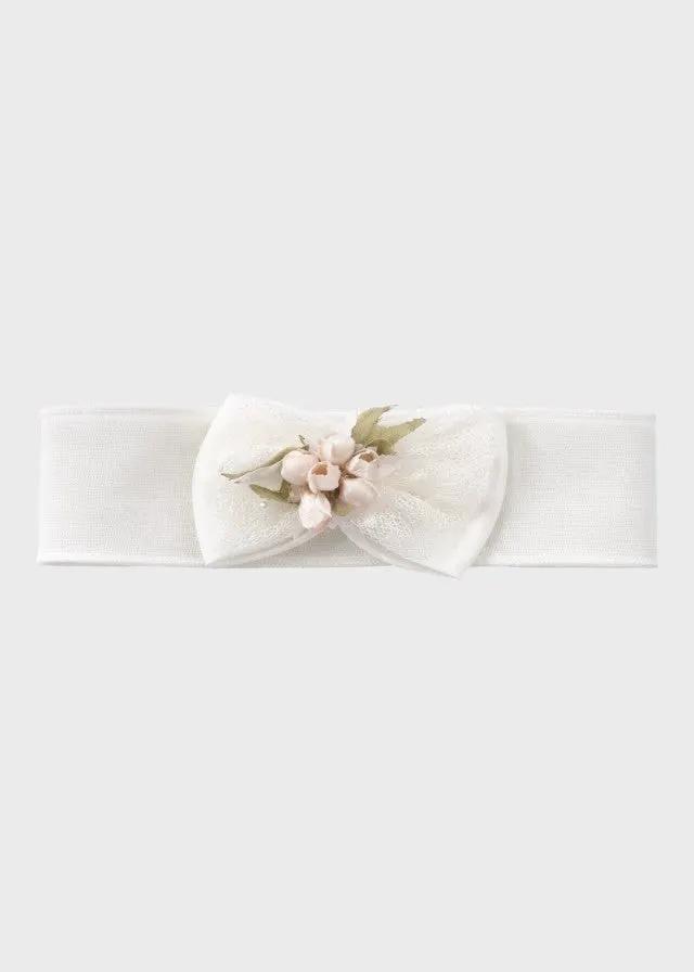 Fascia Cerimonia Bimba Bianco FA099 by FLO' SARTORIA ITALIANA