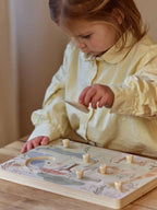 Puzzle sonoro Multicolore LD7440 by LITTLE DUTCH