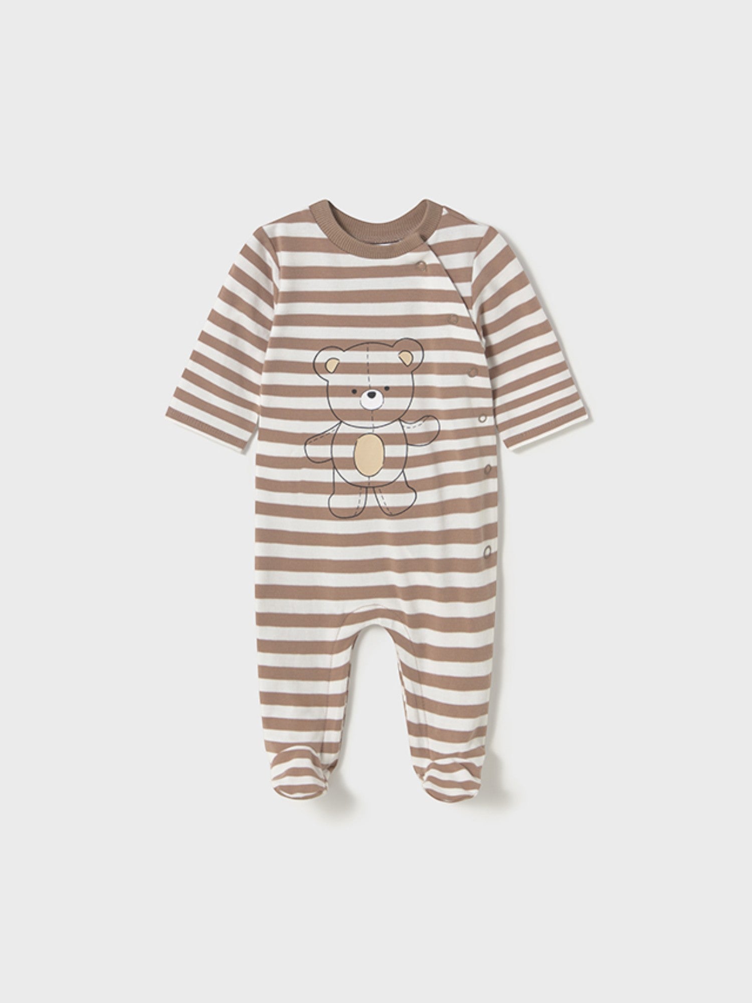 Set 2 pagliaccetti lunghi Neonato MARRONE 1709 /M -  NANU' BABY
