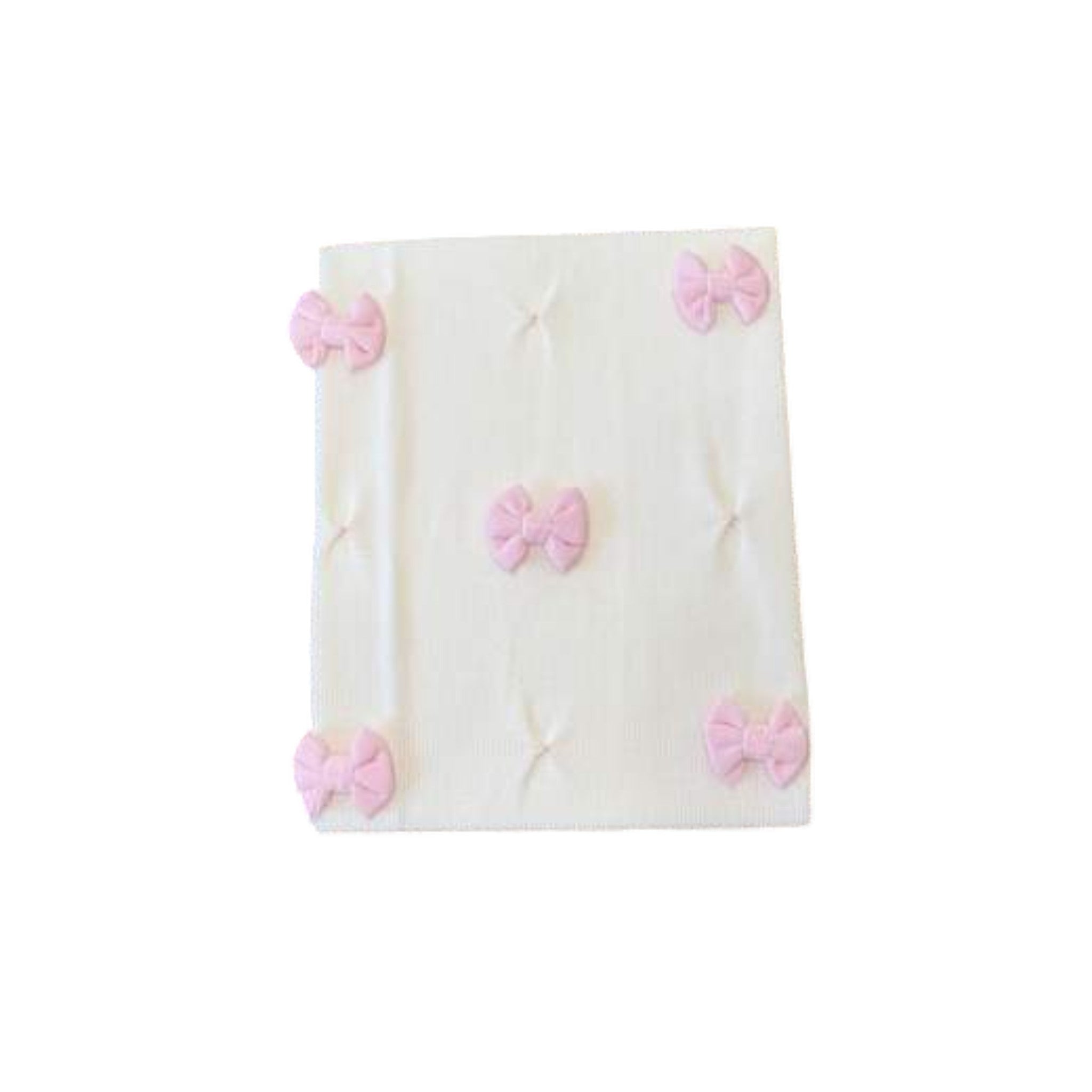 Coperta doppio fiocco Neonata PANNA DOPPIO FIOCCO 124