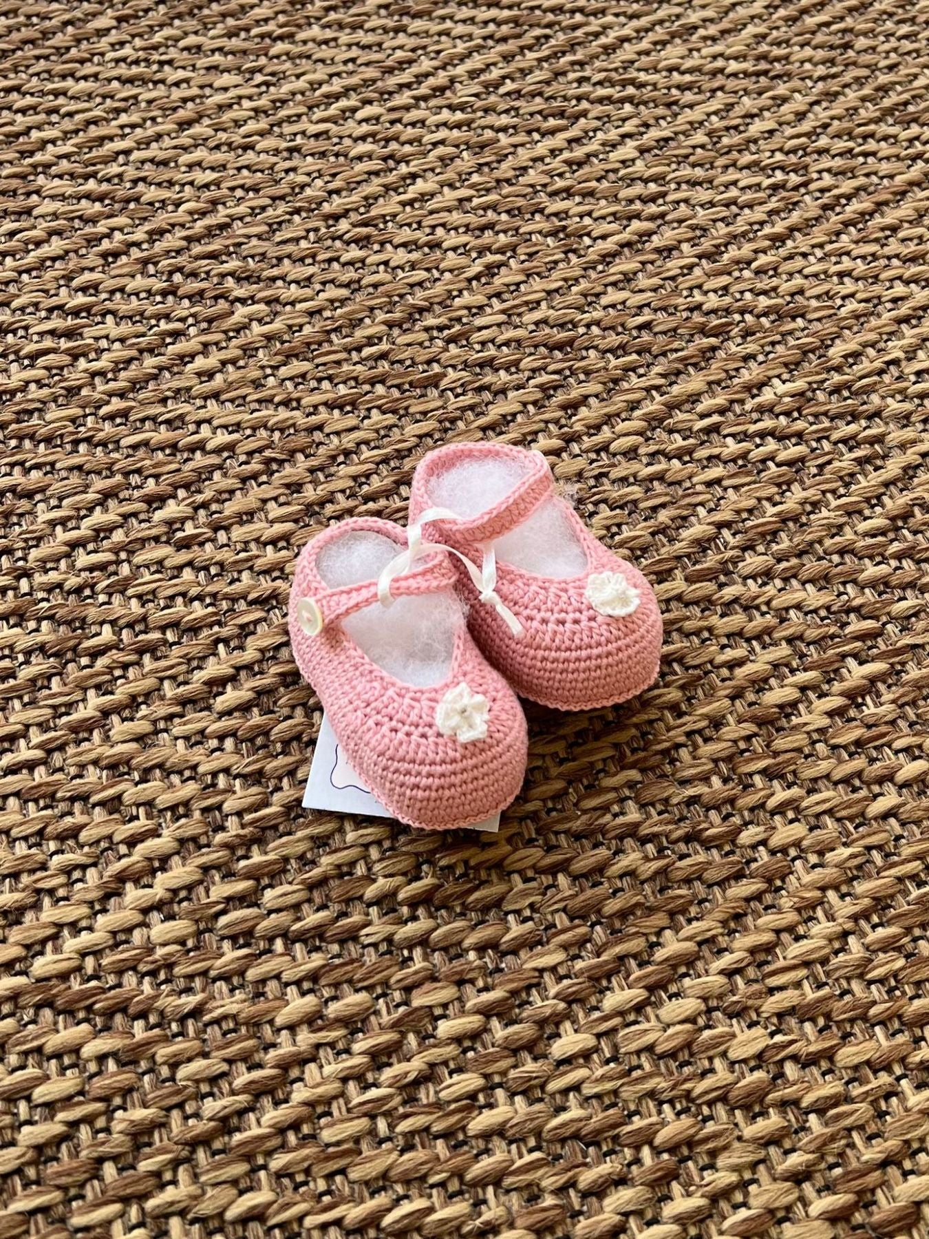 Babbucce Neonata ROSA GULTEN/SC -  NANU' BABY