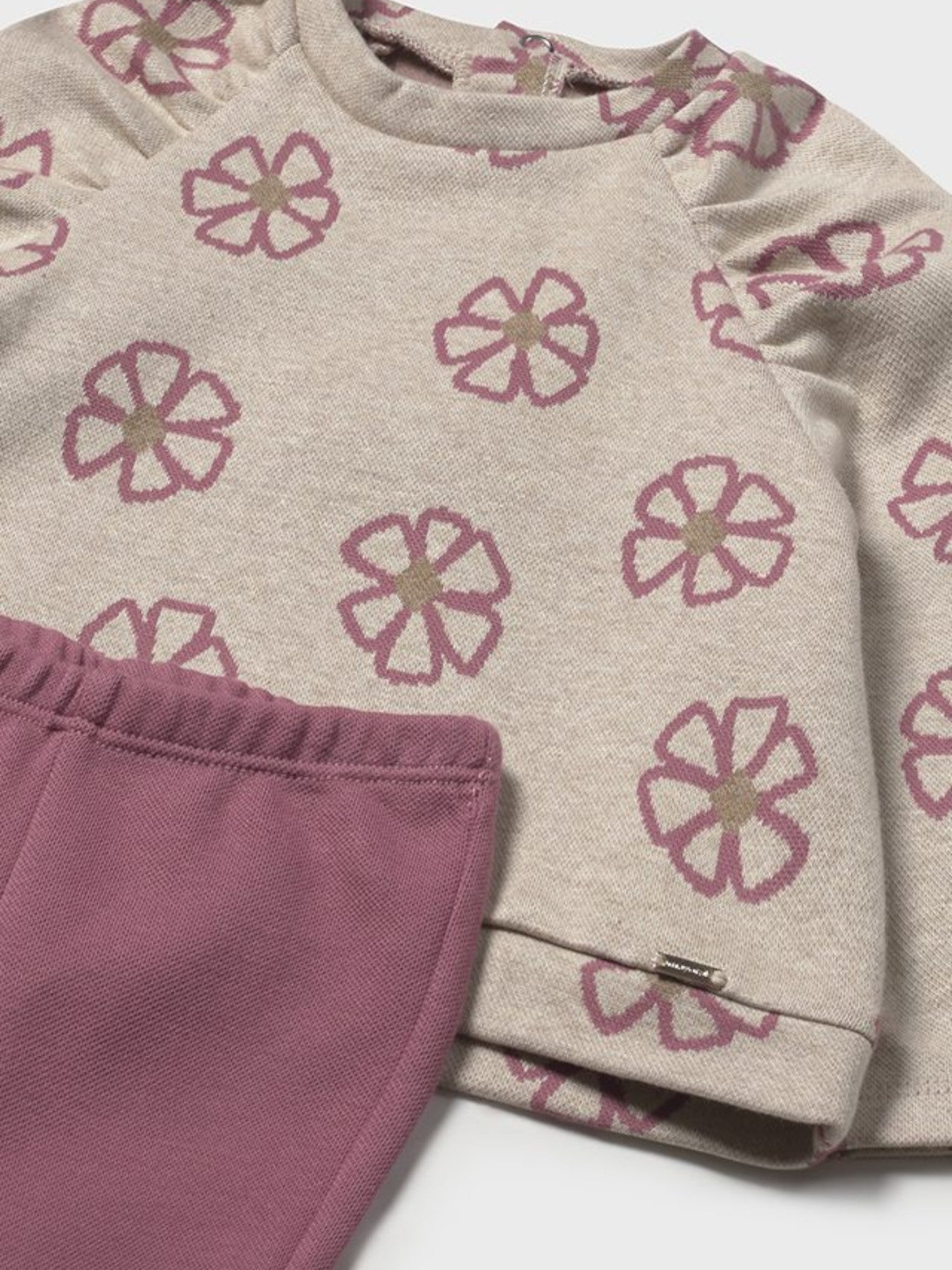 Completo leggings pullover Bimba Rosa 2742/49 -  NANU' BABY