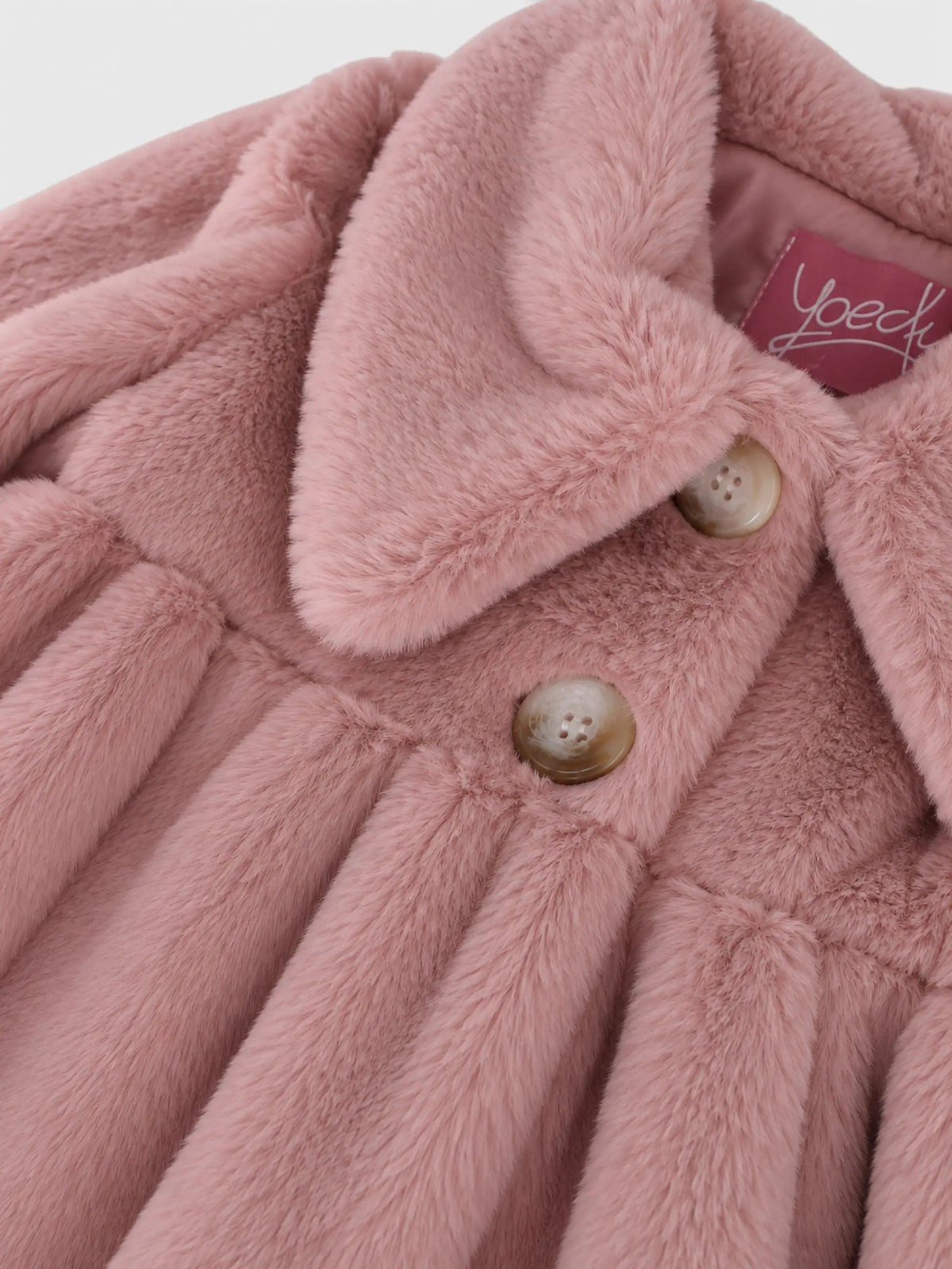 Cappotto Bimba Rosa ABRIGOS INFANTILES 4981/25 by YOEDU