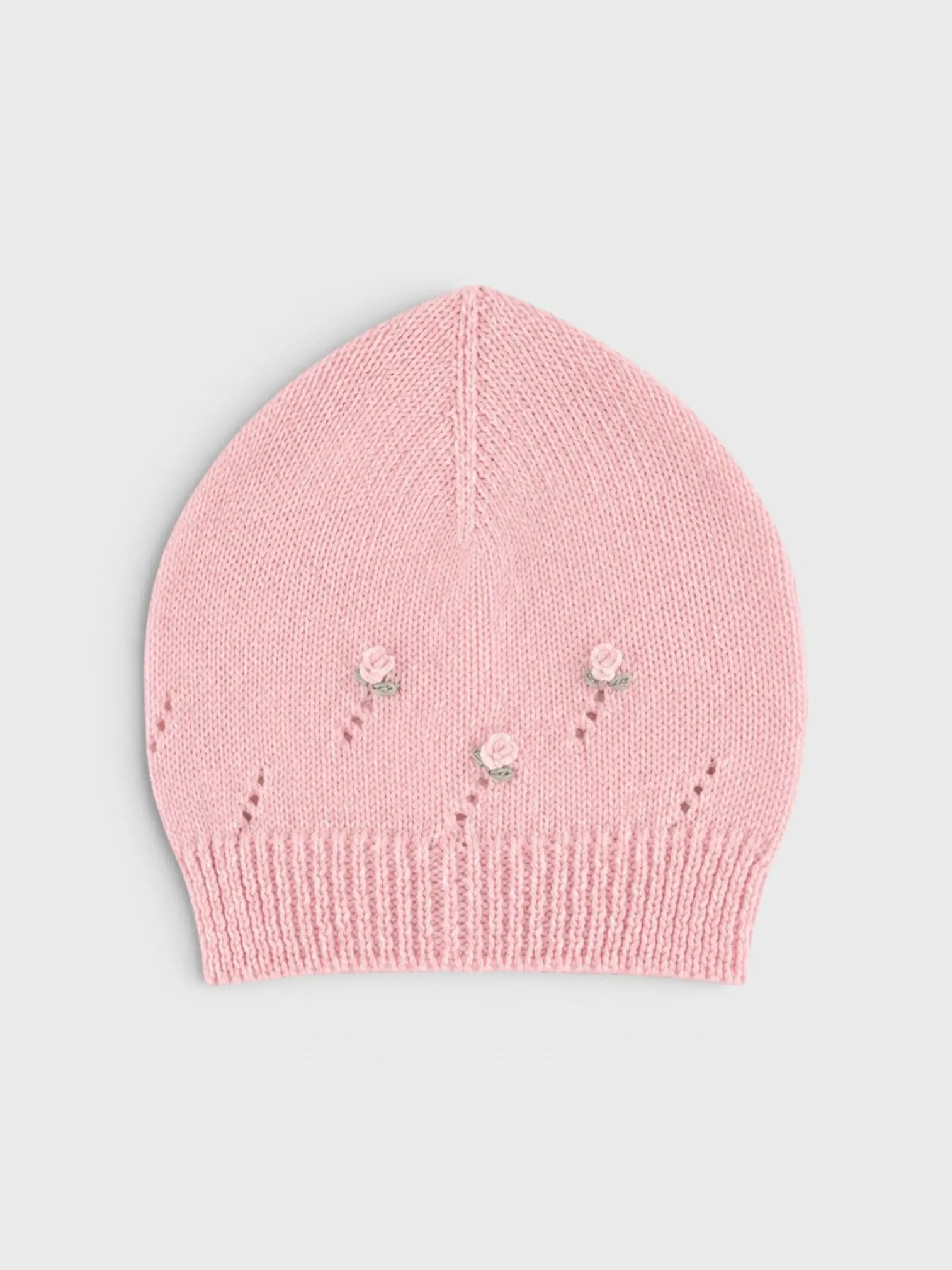 Cuffia Neonata Rosa MERIDA/CU-R by PICCOLA GIUGGIOLA