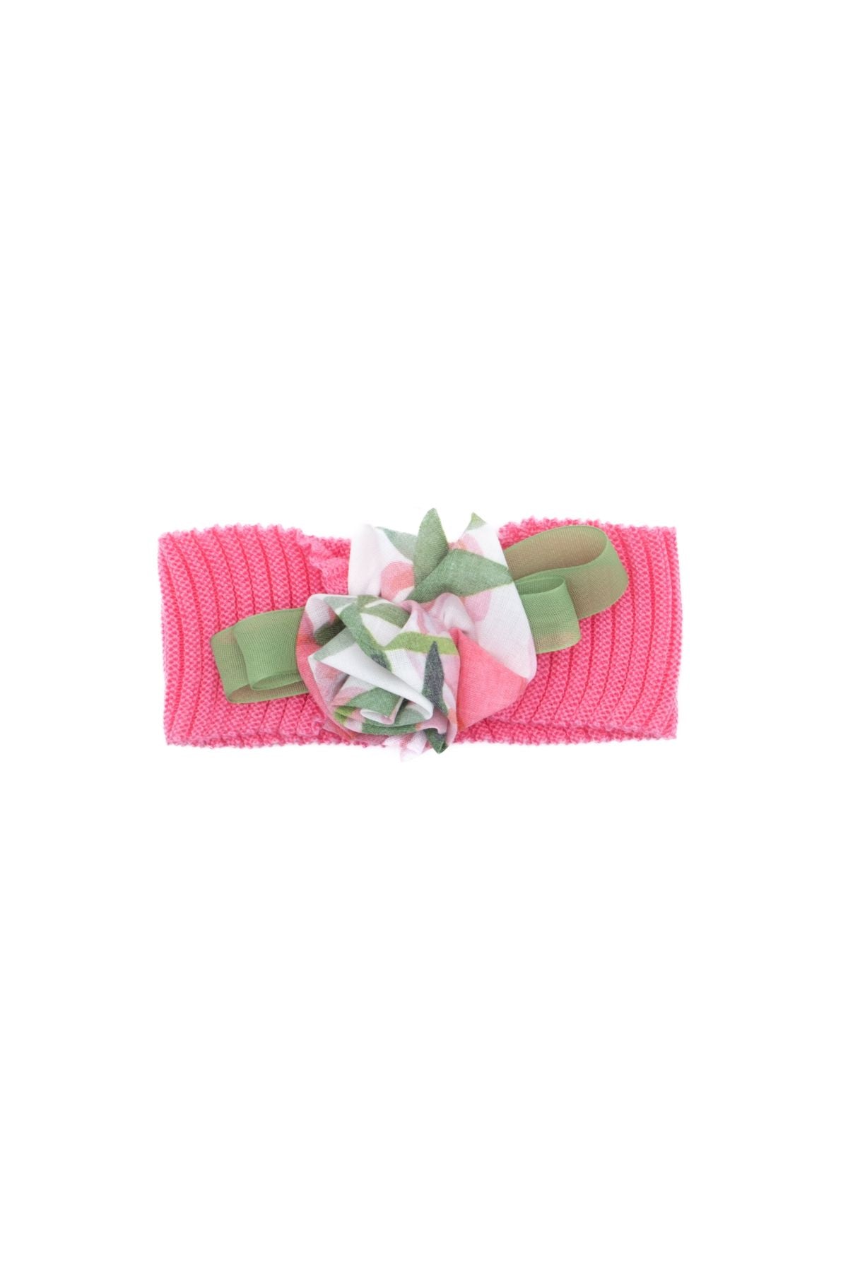 Fascia filo di cotone Fiore Bimba ROSA EM809FA -  NANU' BABY