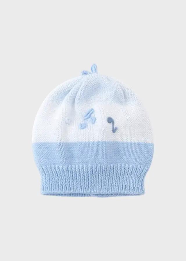 Cuffia Neonato Cielo VIAREGGIO 1371 by PICCOLA GIUGGIOLA