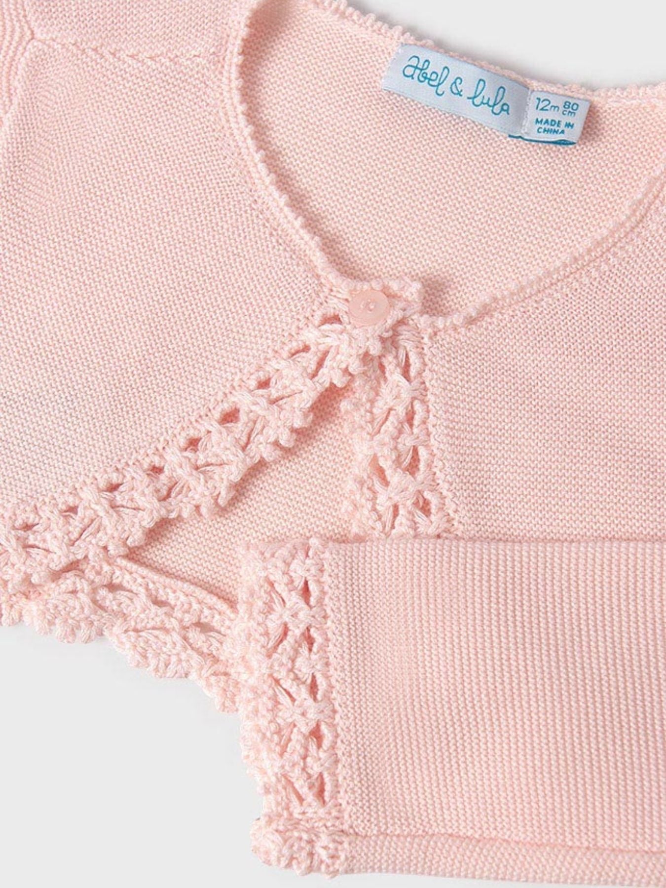 Bolero tricot Bimba ROSA 5365/R -  NANU' BABY