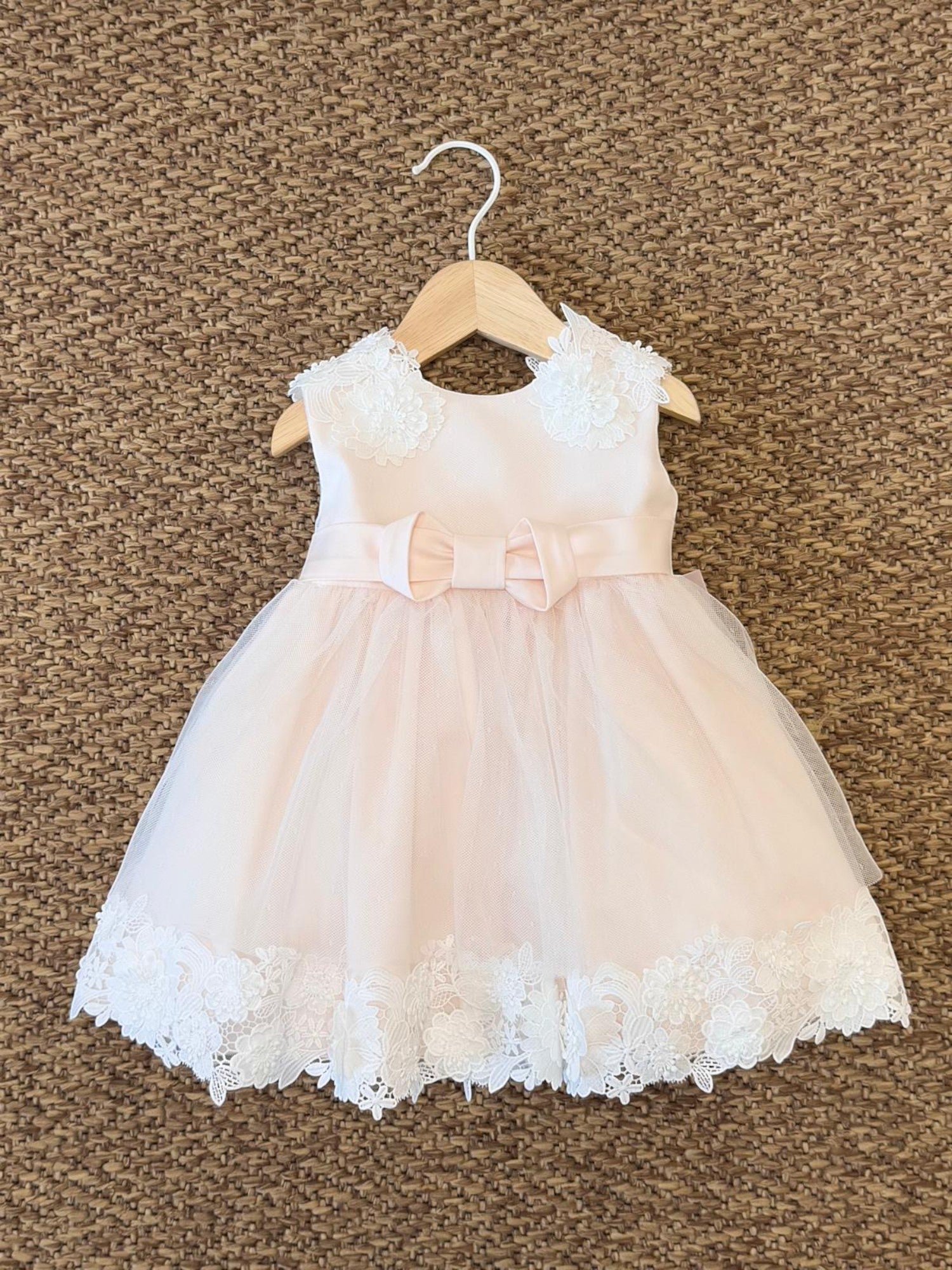 Abito Cerimonia Bimba ROSA FB083/R -  NANU' BABY