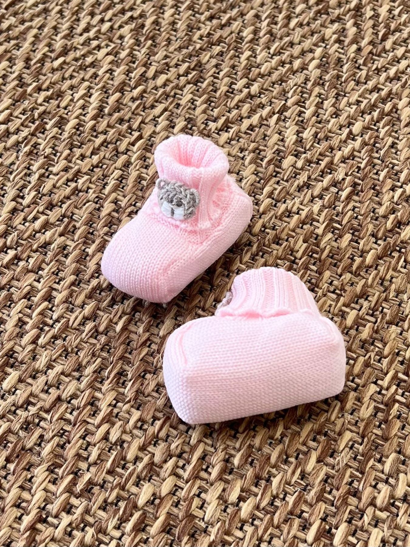 Babbucce Amore Neonata ROSA IB65S/R -  NANU' BABY