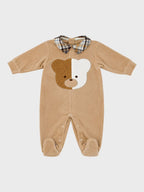 Tutina Neonato Beige LT/1301 by SARTORIA DEI PICCOLI