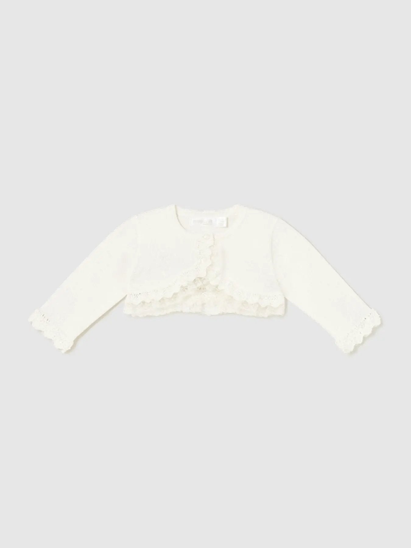 Giacca Bimba Ecru 1377 by MAYORAL