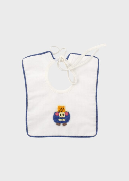 Bavetta Neonato Blu CETIN/BAV by PICCOLA GIUGGIOLA