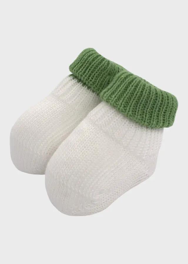 Babbucce Neonato Bianco SC66/1630 by LE DODO'